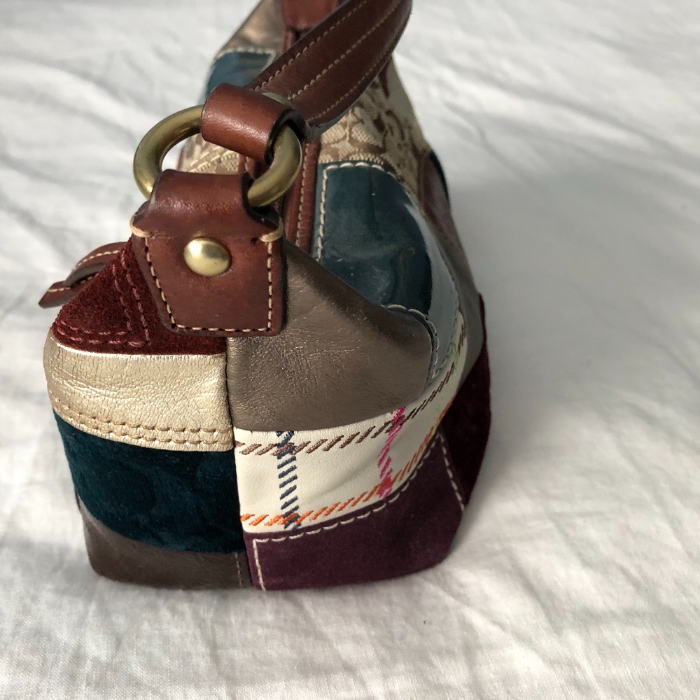 Coach Patchwork Mini Handbag - Picture 3 of 3